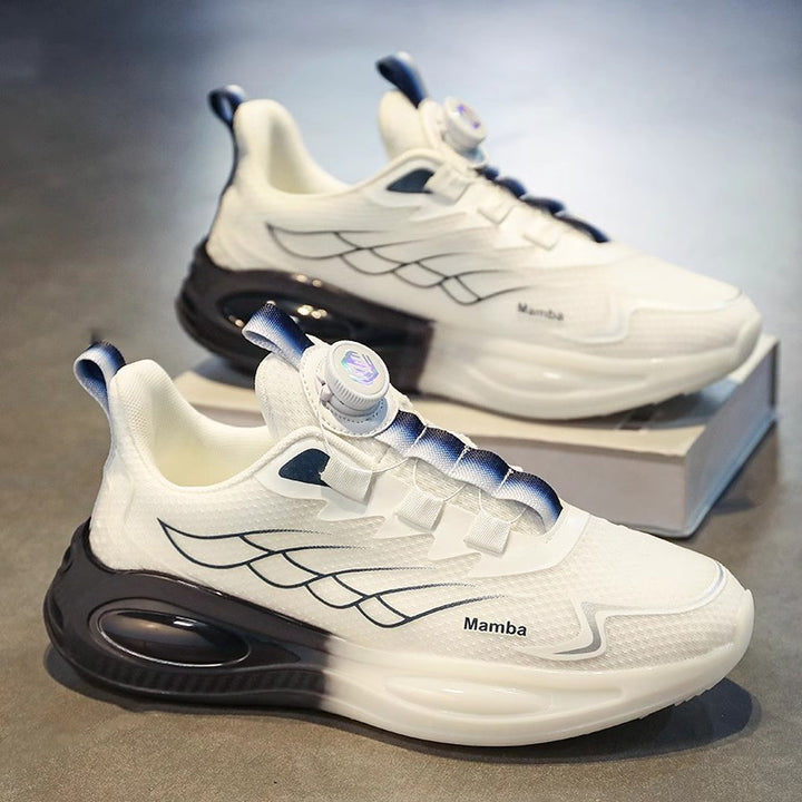 Unisex Performance-Sneaker mit BOA-Drehverschluss, luftgepolsterter Hohlkammer‑Zwischensohle und atmungsaktivem Strickoberteil Drune