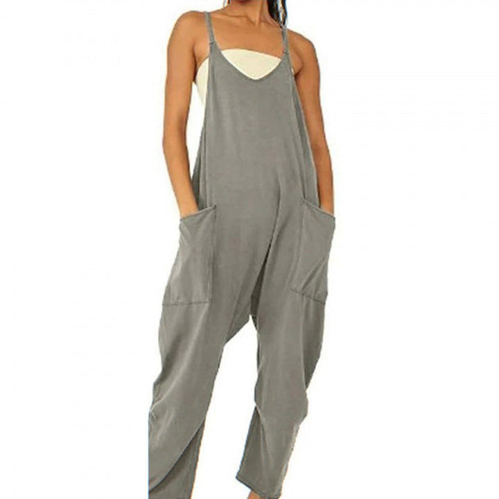 Damen Overall mit lässigem Schnitt und praktischen Taschen Drune