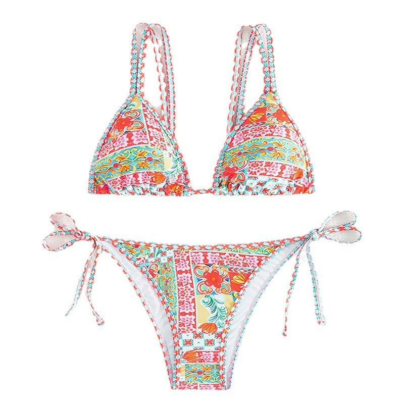 Damen Triangel-Bikini mit multifunktionalem Regulierungsdesign Drune