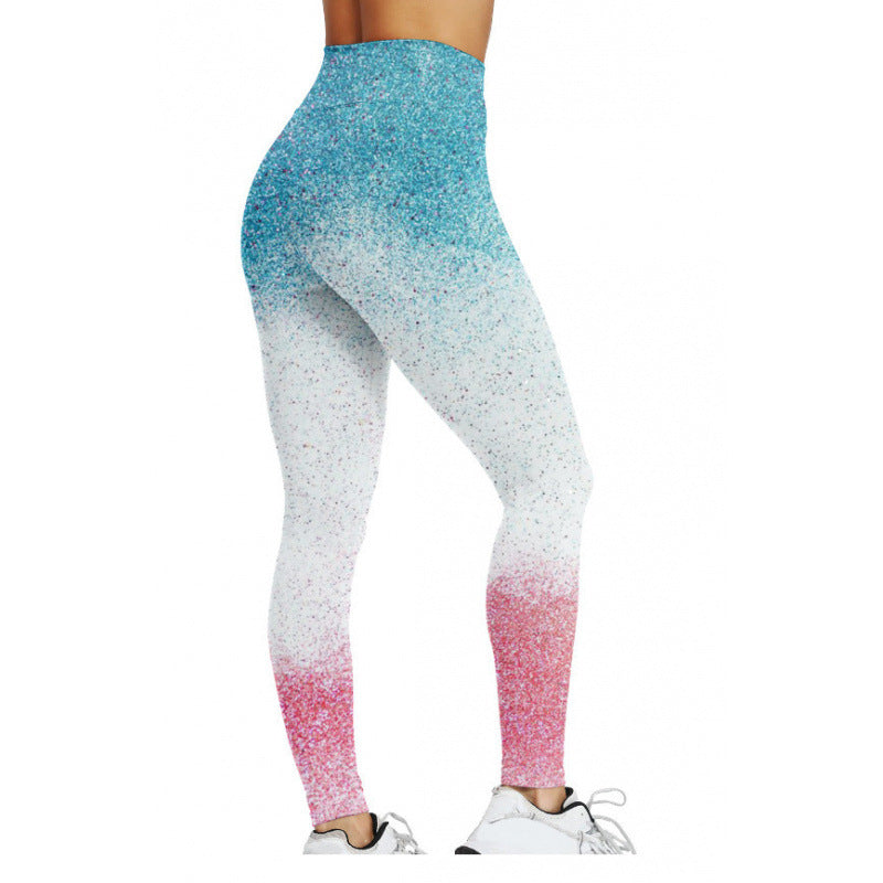 Damen Gemusterte Weihnachtsleggings Drune