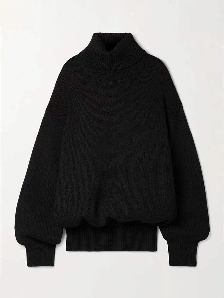 Damen modischer Rollkragenpullover Drune