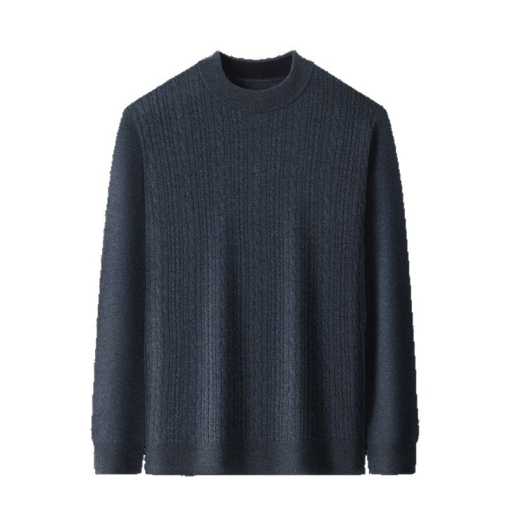 Herren Feinstrickpullover mit modischem Rautenmuster und hochwertiger Baumwollqualität Drune