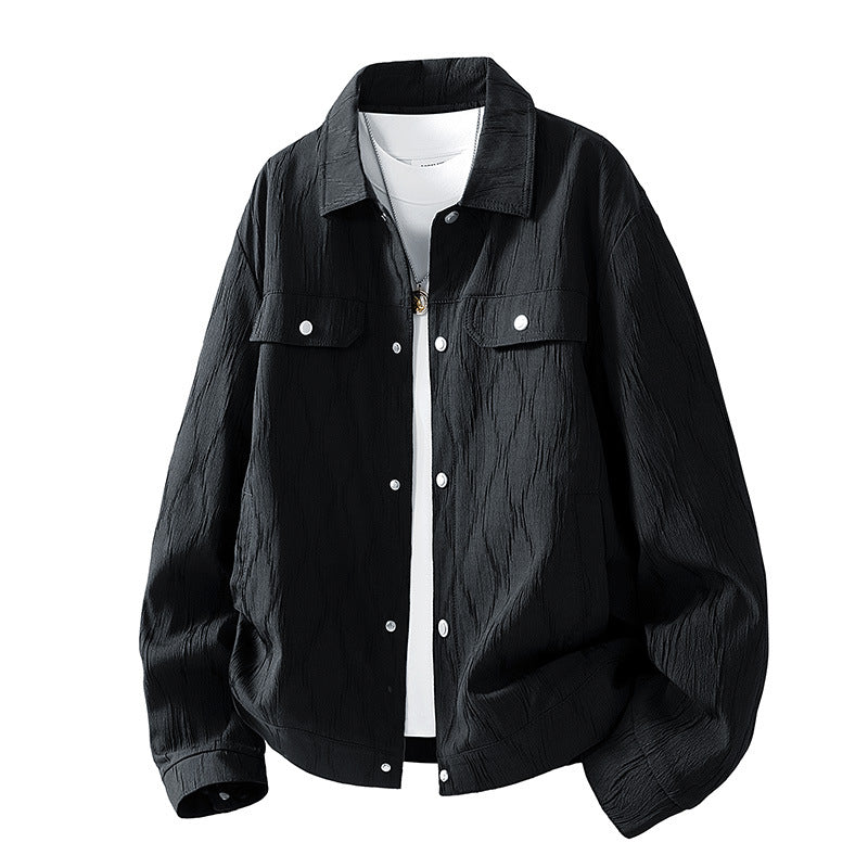 Herren lässige Utility-Jacke Drune