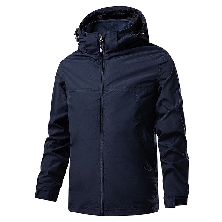 Herren Leichte Outdoorjacke mit verstellbarer Kapuze Drune 1787797788