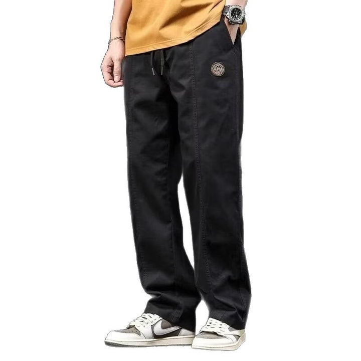 Herren Bequeme Cargo-Hose mit elastischem Bund Drune