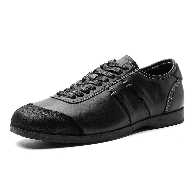Damen Elegante Leder Schnürschuhe Drune
