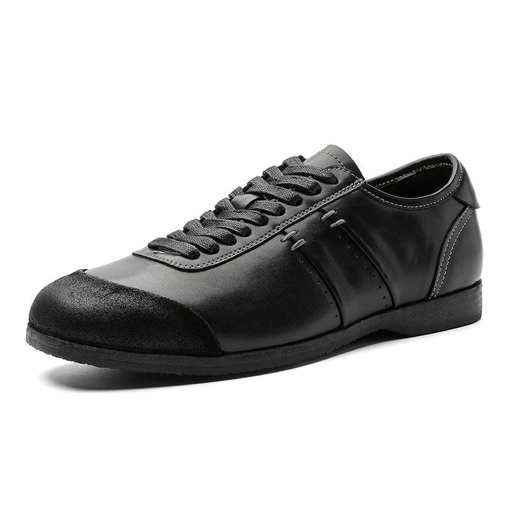 Damen Elegante Leder Schnürschuhe Drune