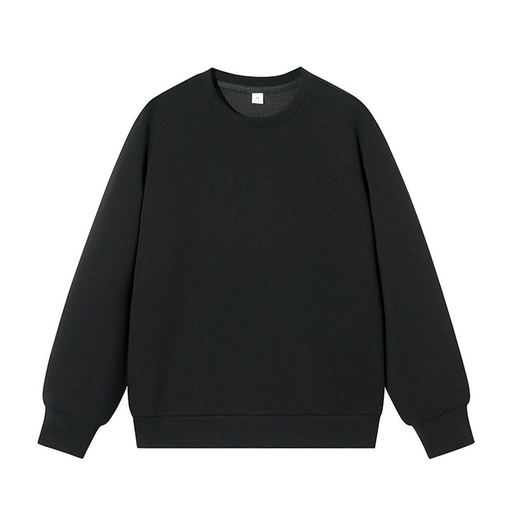 Unisex Oversize Rundhals‑Sweatshirt aus schwerem French‑Terry mit gerippten Bündchen Drune