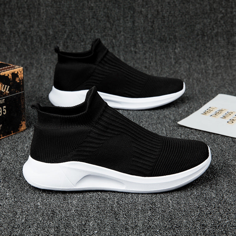 Damen Komfortable Stricksneaker mit rutschfester Sohle Drune