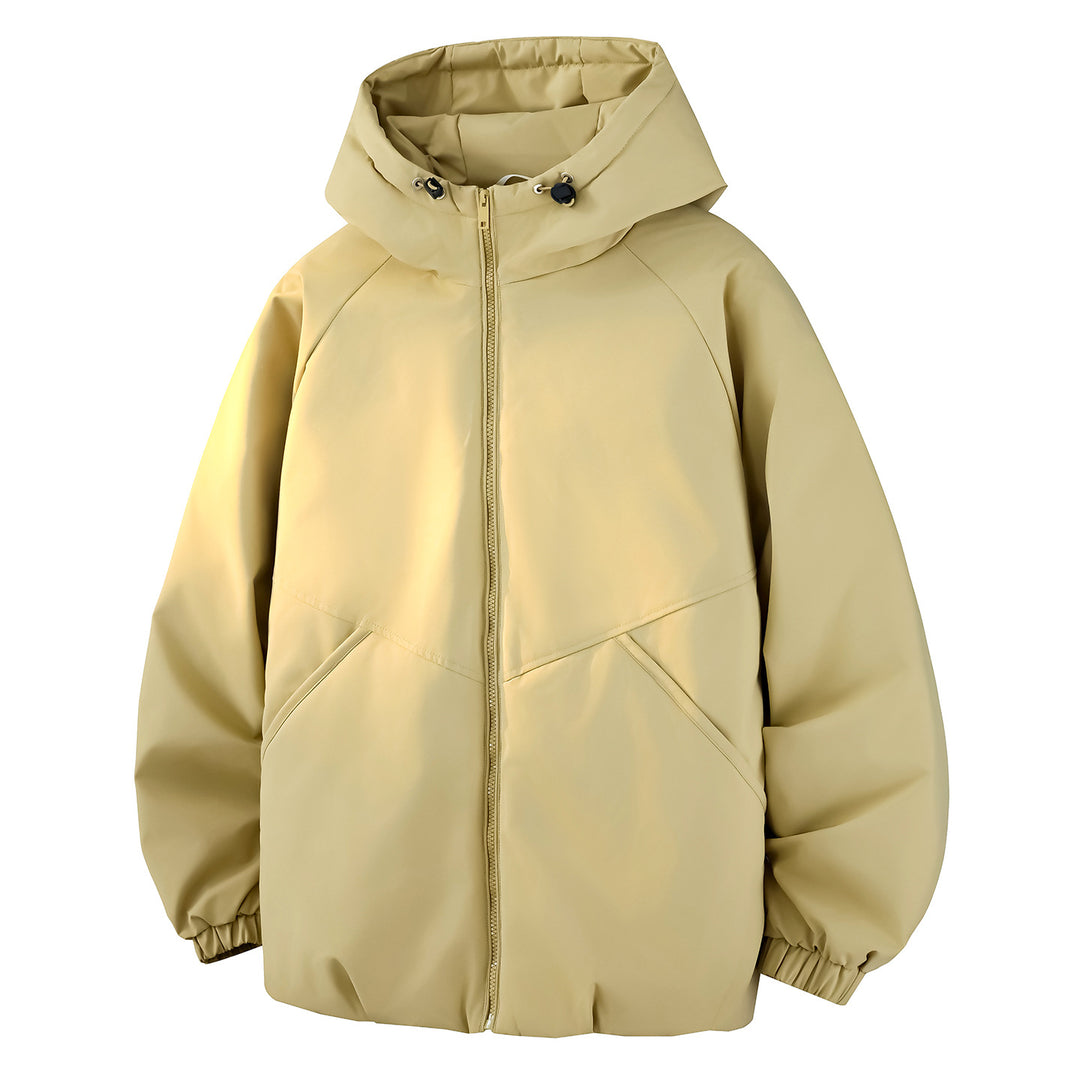 Damen Modische Übergangsjacke mit hohem Kragen Drune