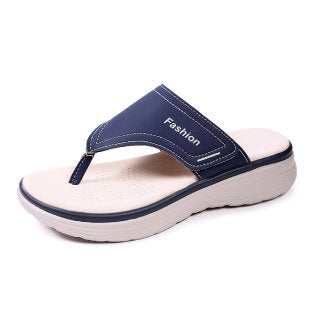 Damen Zehentrenner-Schuhe mit rutschfester Sohle und anatomischer Fußbettung Drune