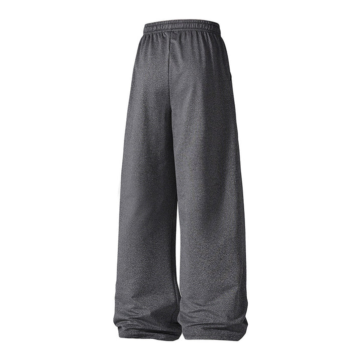 Damen ultraweite Palazzo-Sweathose mit elastischem Komfortbund und Kordelzug Drune