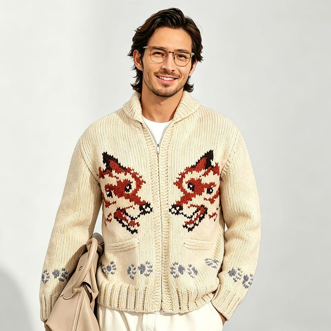 Herren Strickjacke Drune