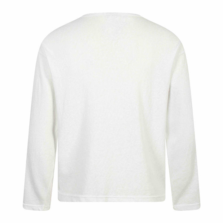 Unisex Langärmeliges Printshirt aus Baumwollmix mit Vintage‑Pferdemotiv Drune