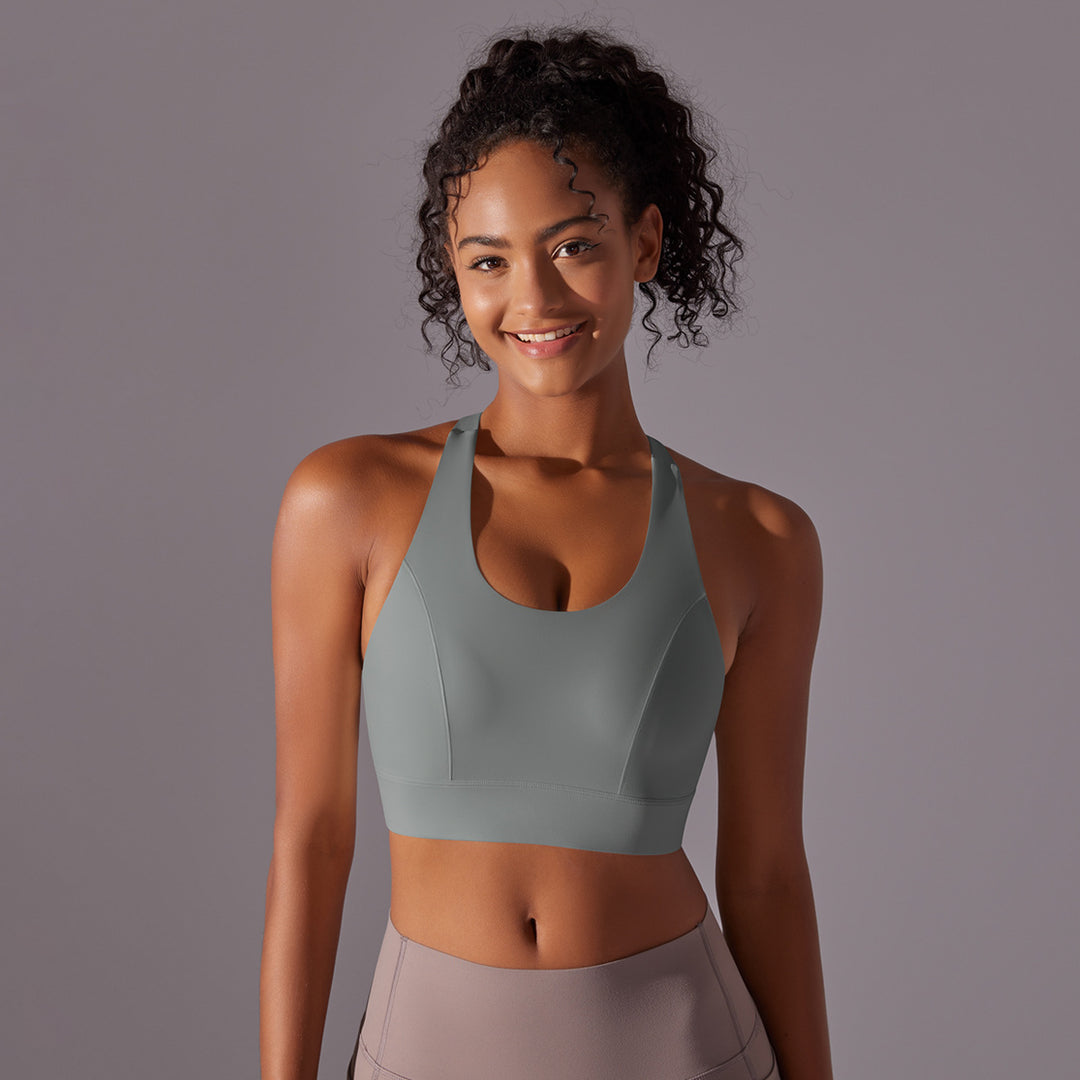 Damen Sport-Bustier mit hohem Komfort und unterstützendem Racerback-Design Drune