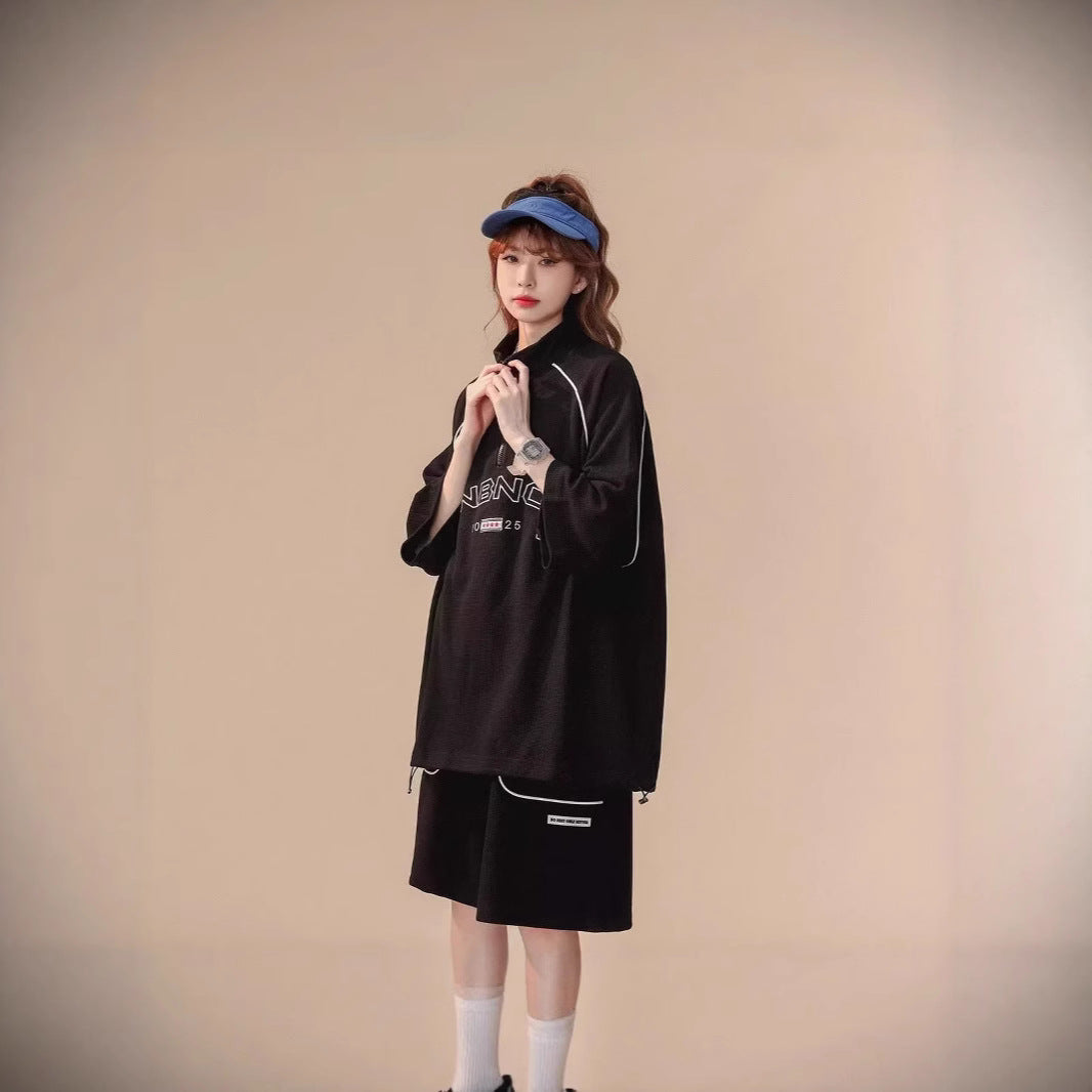 Damen Sportliches Oversized Set Drune