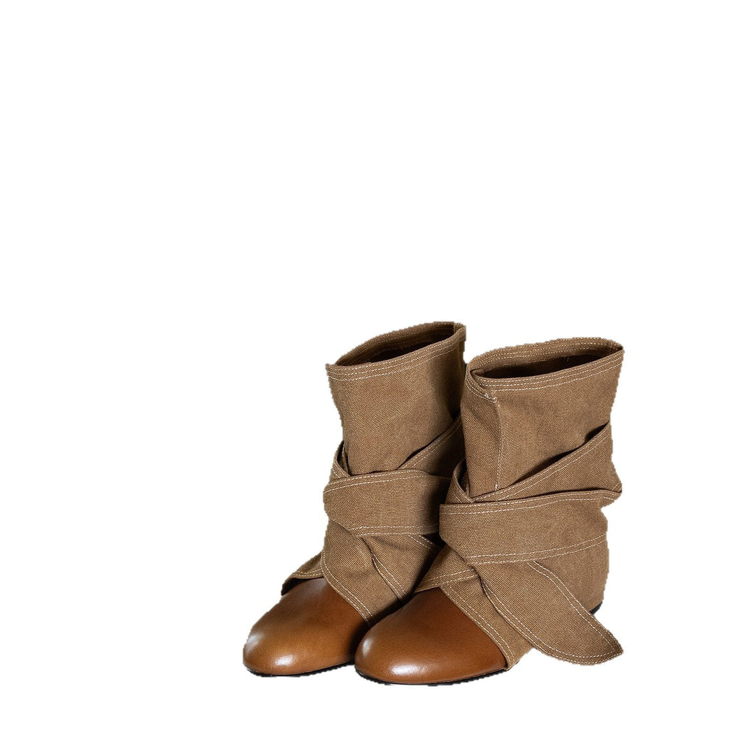 Damen Modische und elegante Softboots Drune