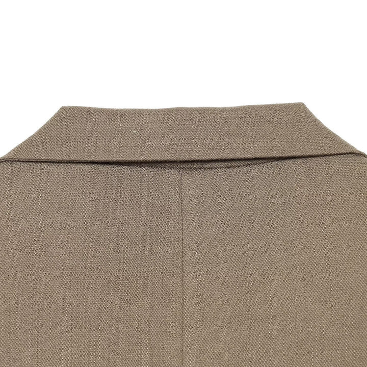 Damen Einreihiger Business-Blazer mit Pattentaschen und Reverskragen Drune