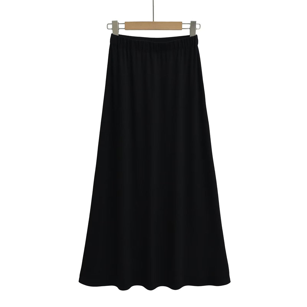 Damen Maxirock aus leichtem Jersey Drune