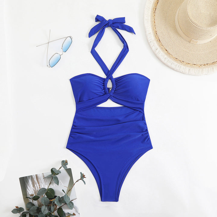 Damen Stilvolle Badeanzug mit Cut-Out Drune