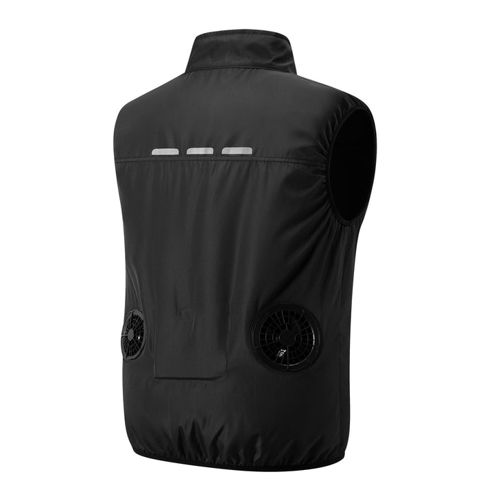 Herren nan leichte multifunktionale Outdoorweste mit Reißverschluss und Mehrfachtaschen Drune