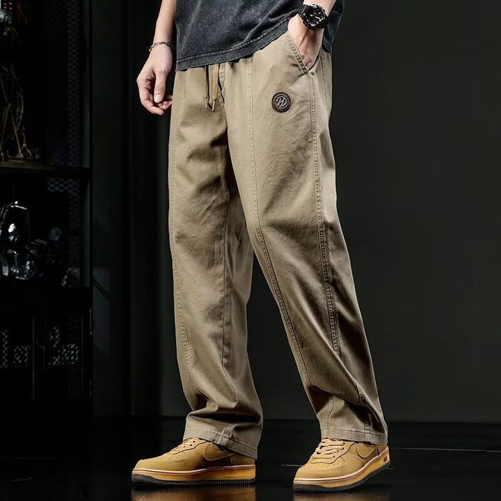 Herren Bequeme Cargo-Hose mit elastischem Bund Drune