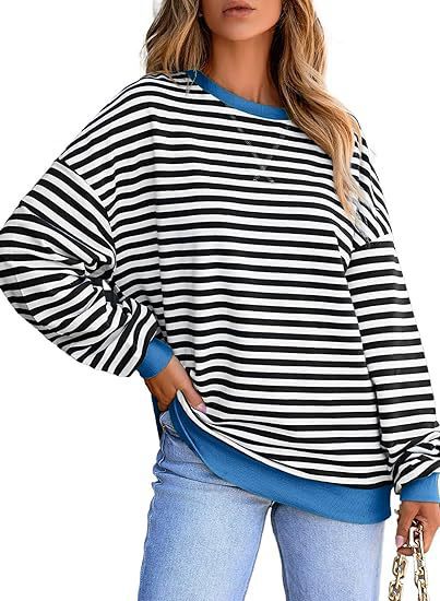 Drune | Farbblock-Pullover mit Kordelzug-Oberteil