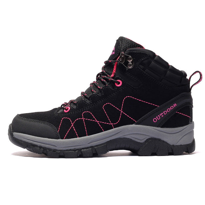 Damen robuste Wanderschuhe mit wasserdichtem Obermaterial und rutschfester Sohle Drune