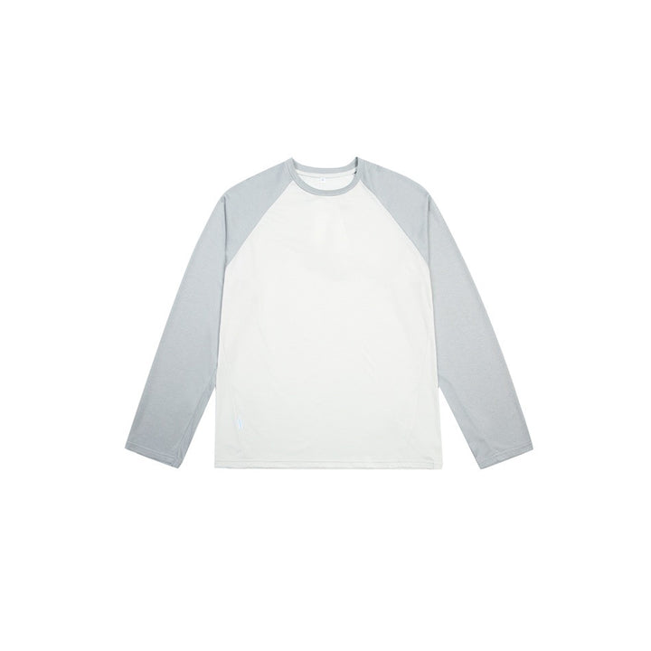 Unisex Raglan-Langarmshirt aus leichter Baumwollmischung mit Waffelstruktur Drune
