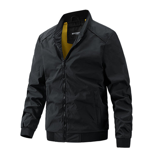 Herren Wasserabweisende leichte Bomberjacke mit atmungsaktivem Mesh-Innenfutter Drune