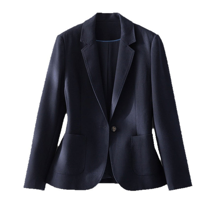 Damen Zweiteiliges Business-Kostüm mit tailliertem Blazer und weitem Midirock Drune