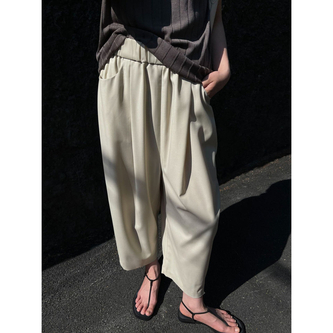 Damen Bequeme und elegante Loose-Fit Culotte Drune