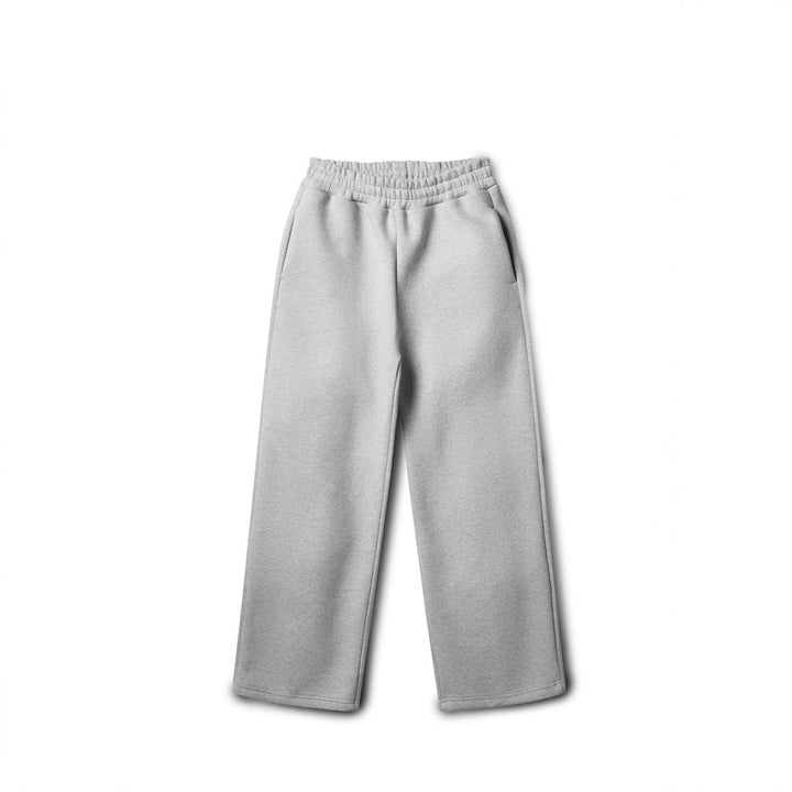 Unisex minimalistischer Kapuzenpullover ohne Kängurutasche mit überschnittener Schulter und geripptem Saum Drune