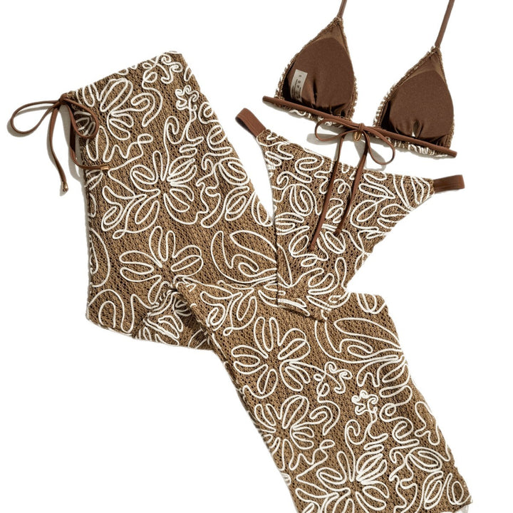 Damen Bikini-Set mit lässigem Overlayer Drune