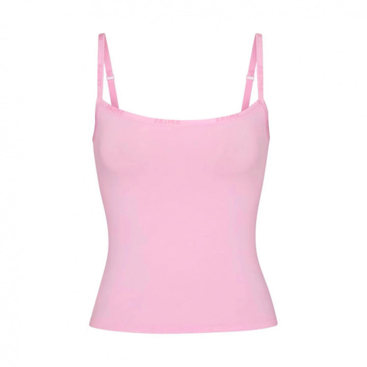 Damen verstellbare Träger Basic Top Drune