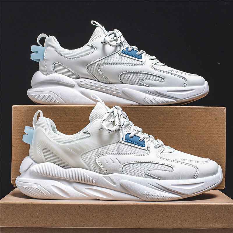 Herren Voluminöser Low-Top Sneaker mit sculpted Komfortsohle und Mesh‑Velours‑Overlays Drune