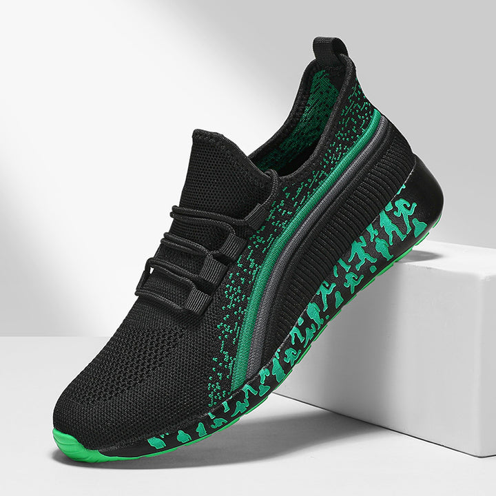 Herren Leichte Slip-On Laufsneaker mit Verbesserter Traktion Drune