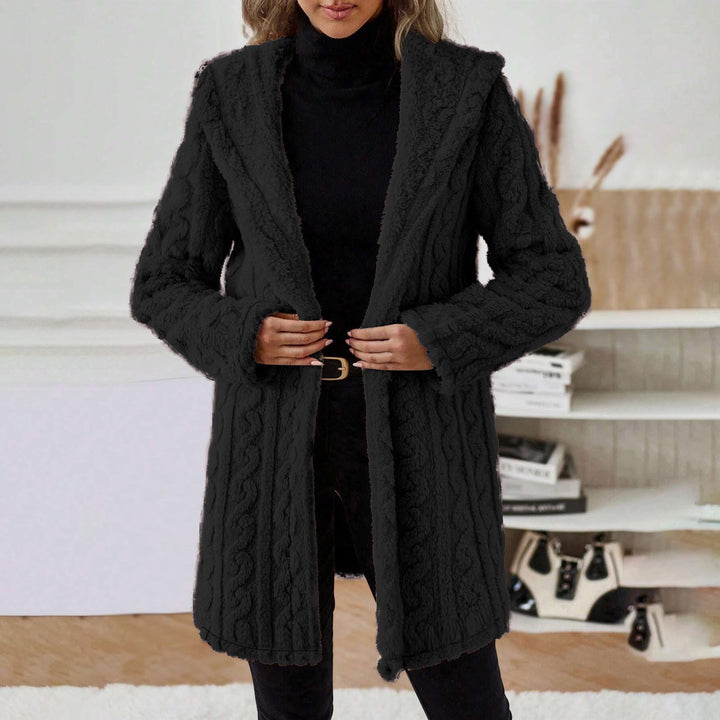 Damen Karierte Überhemdjacke mit Brusttaschen Drune