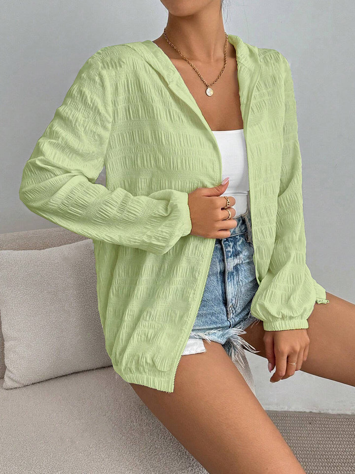 Damen lässige Kapuzenjacke Drune