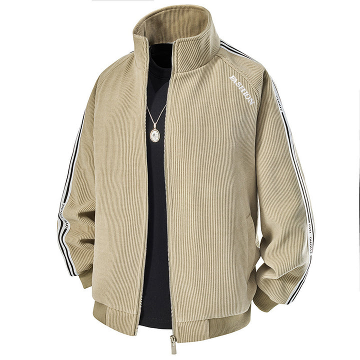 Herren Bequeme und modische Cordjacke Drune