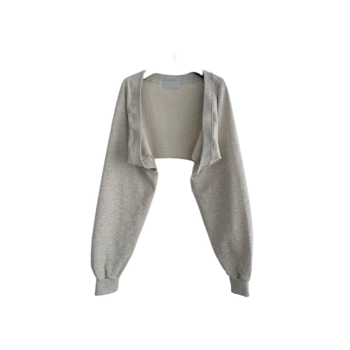 Damen sportliches Loungewear-Set mit Crop-Oberteil und weiten Cargo-Hosen Drune