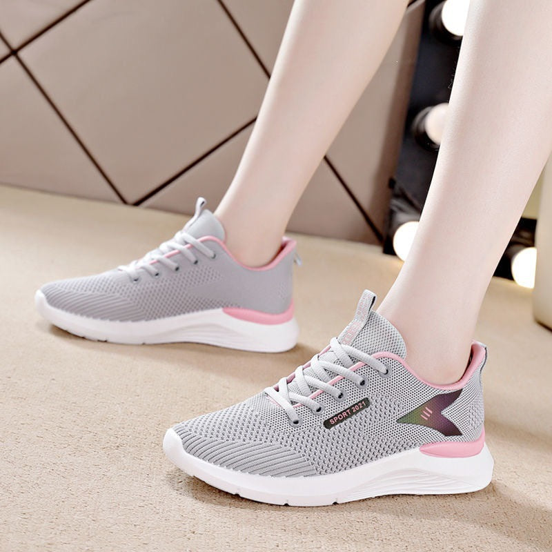 Damen Atmungsaktive Sportliche Sneakers Drune
