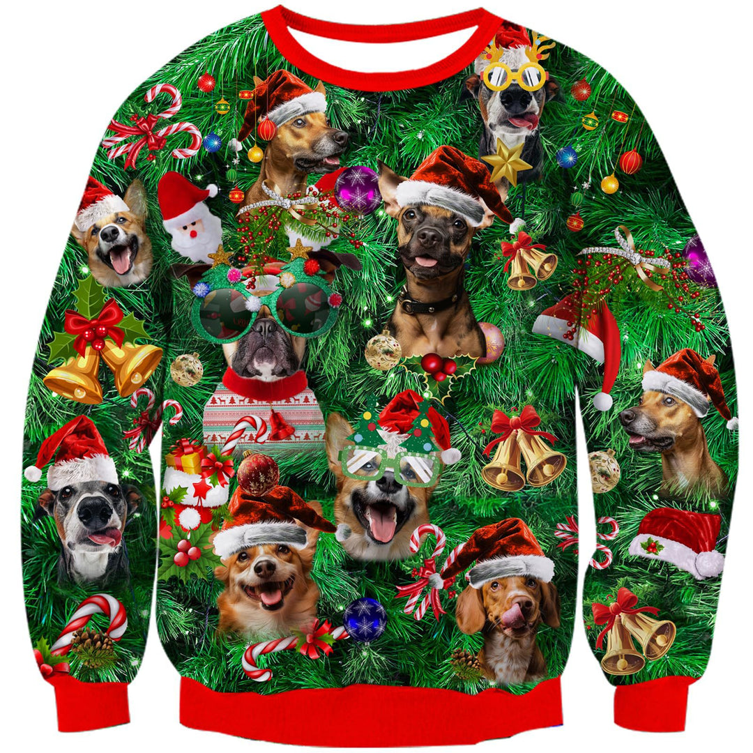 Damen Lustiger Weihnachtlicher Sweatshirt Drune