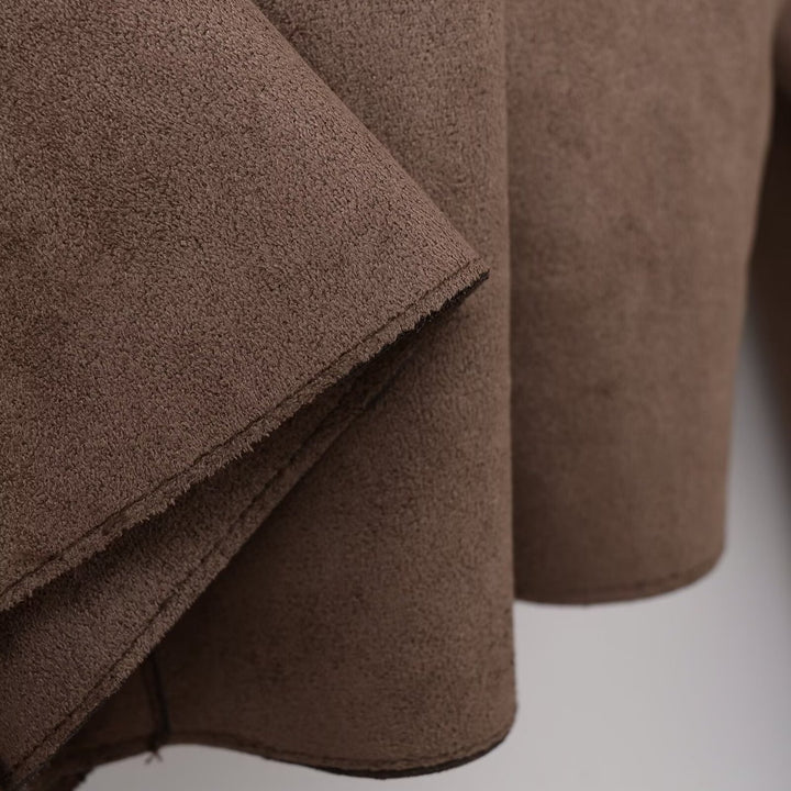 Damen modische Kurzjacke aus weich strukturiertem Material Drune