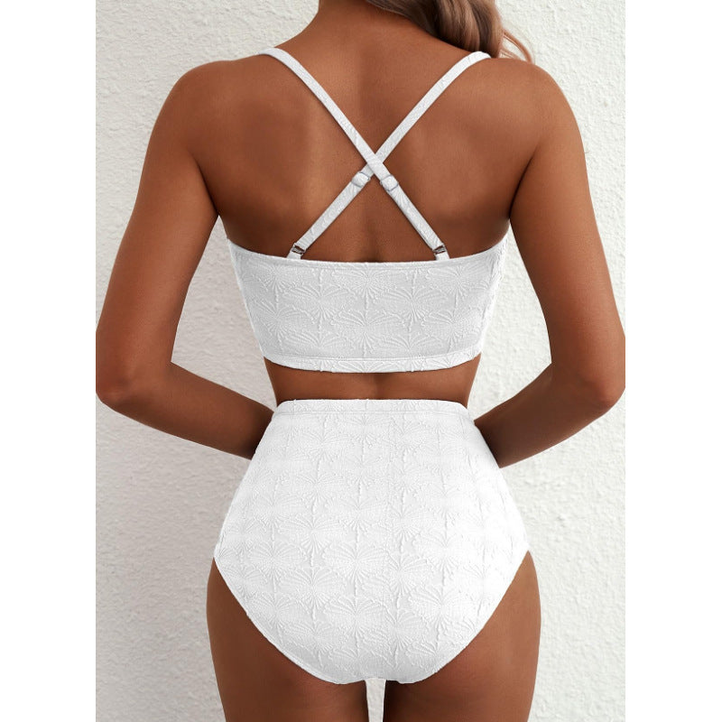 Damen Bikiniset mit hochgeschnittener Hose Drune