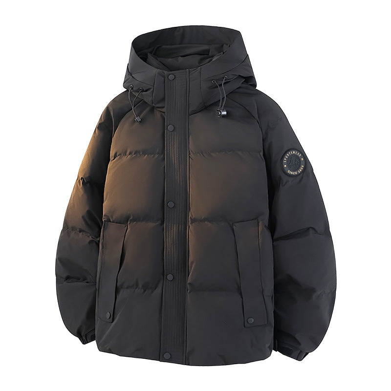Damen Warm gefütterte Steppjacke mit hohem Kragen Drune