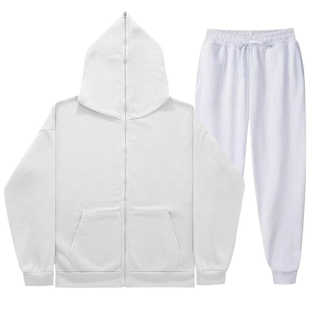 Damen Freizeit-Hoodie und bequeme Jogginghose-Set Drune