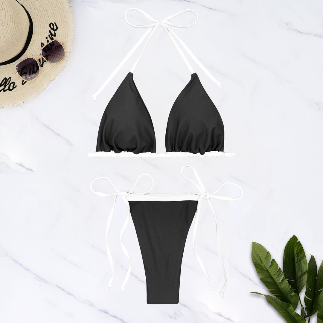 Damen Triangel-Bikini-Set mit verstellbaren Trägern Drune