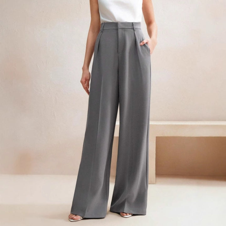 Damen weite Stoffhose Drune