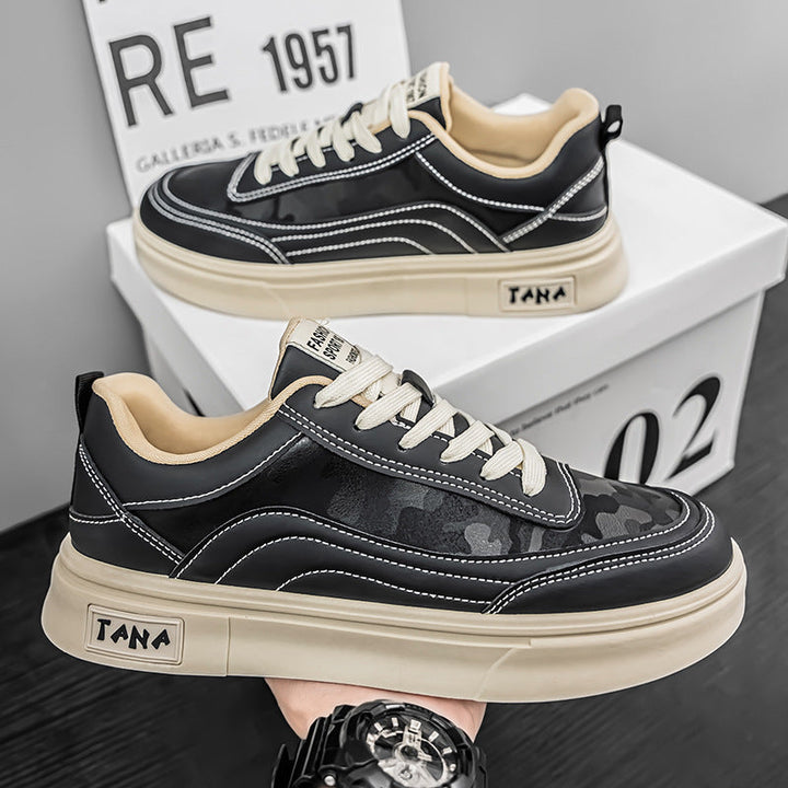 Damen Modische Sneaker mit zeitgemäßem Obermaterial und rutschfester Flexsohle Drune